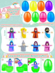 Little Jesus figure finger puppets for hands on learning