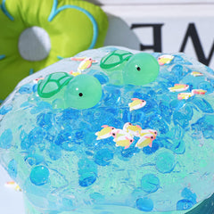 Little Turtle Toy included with slime kit packaging