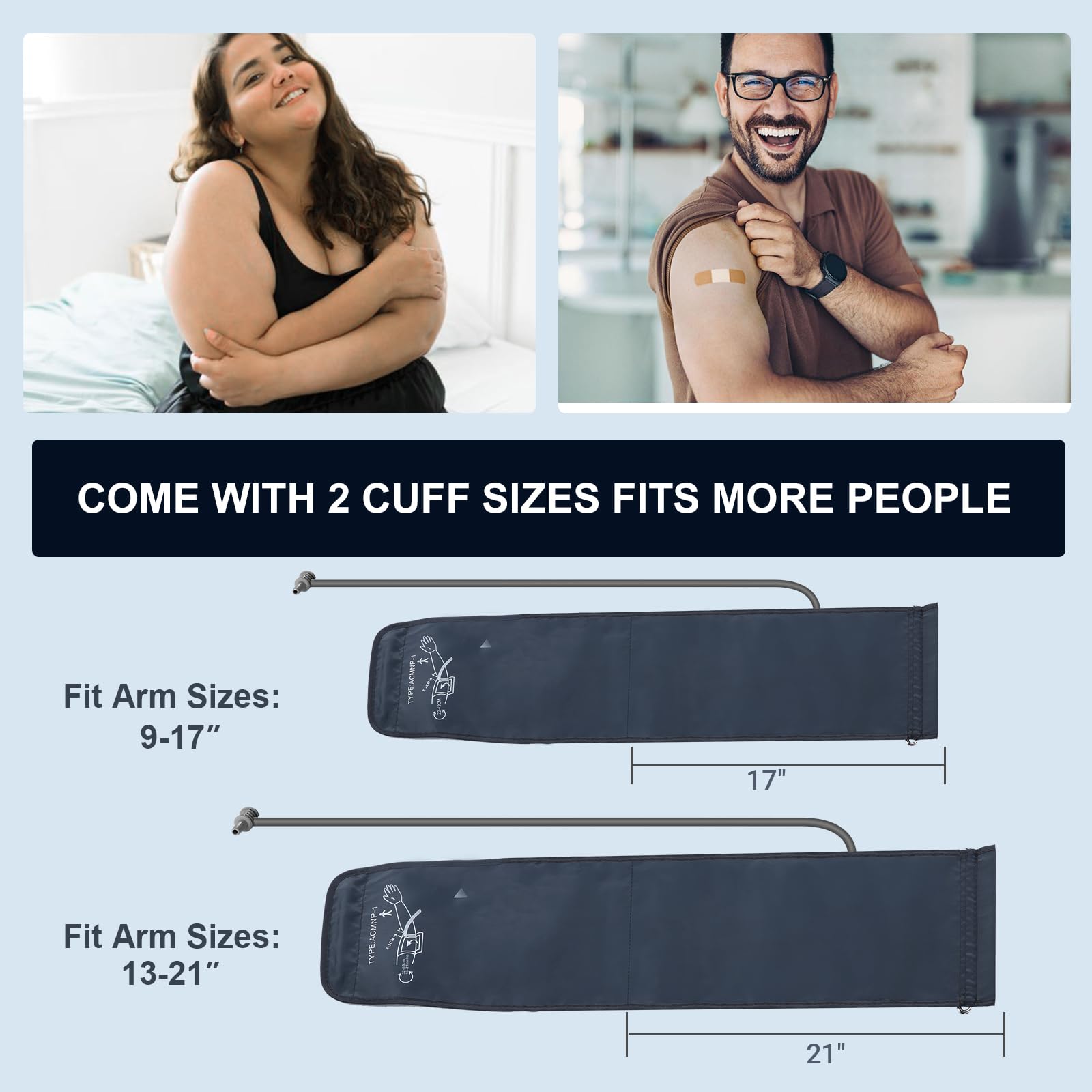 XL cuff 9-17 inch for LIVAROCI blood pressure monitor