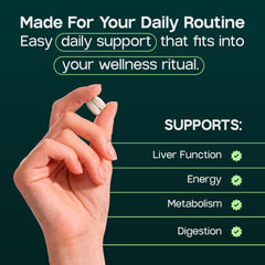 LIVERITE Liver Aid 120 tablets per bottle statement on label