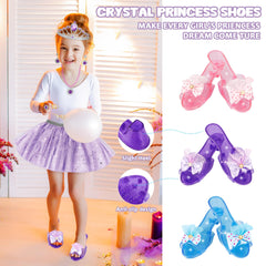 Toddler sized heel play shoes included in LJZJ set