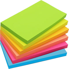 Lkpezy 3x5 sticky notes multicolor pack