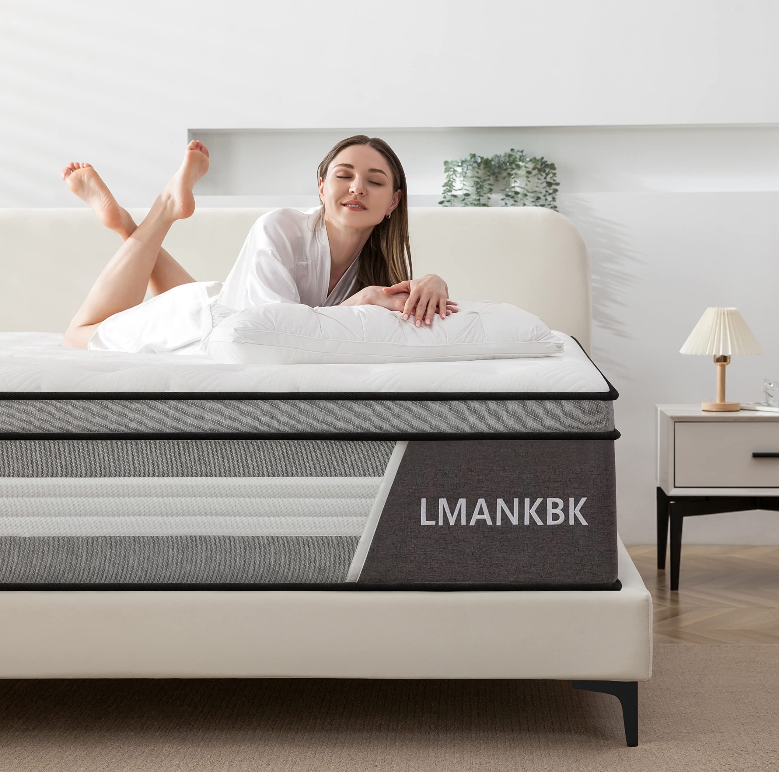LMANKBK full mattress 54x75 10in box packaging