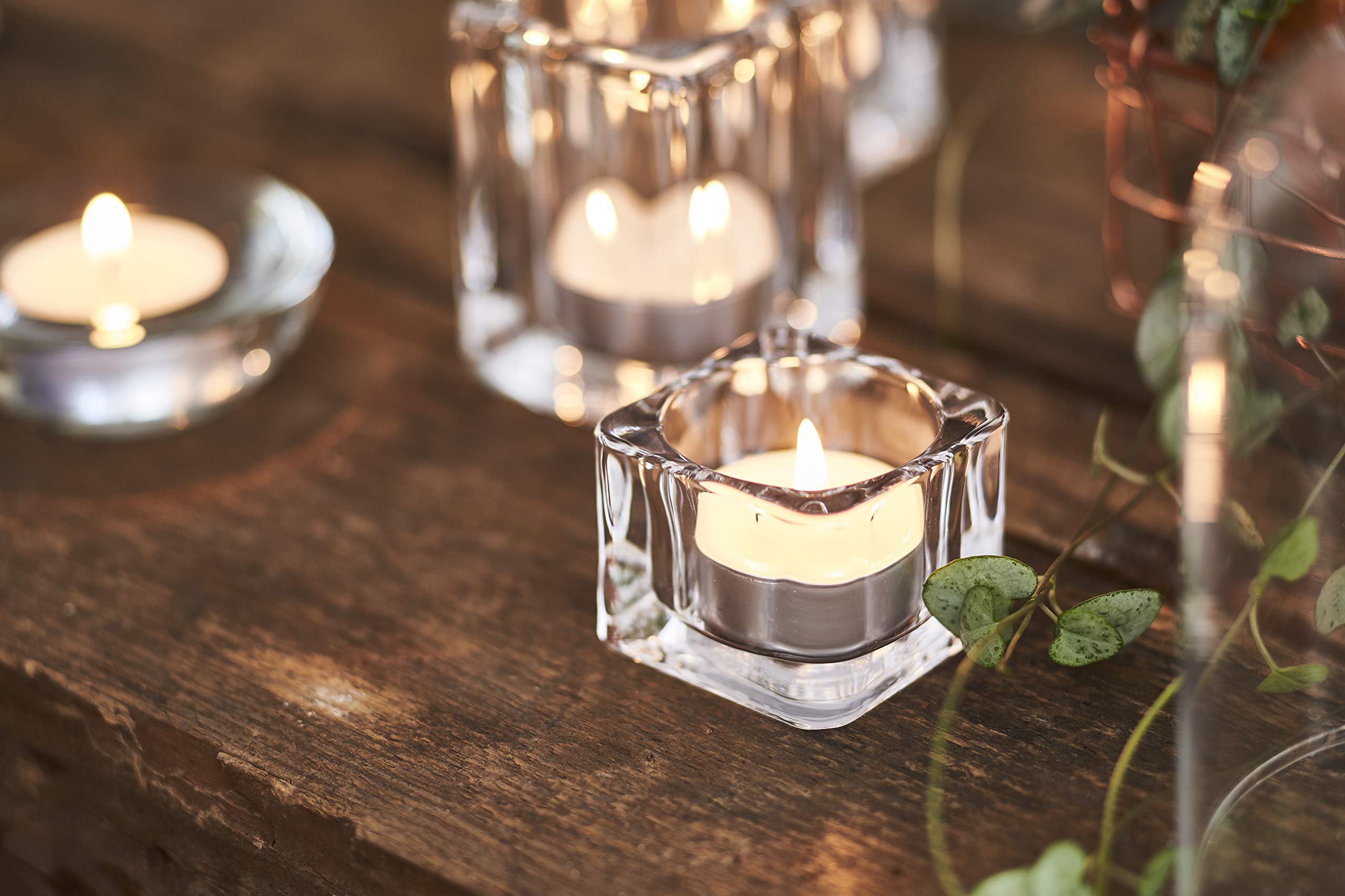Tealight candle size 1.5 inch diameter by 0.5 inch height