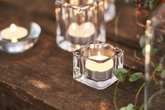Tealight candle size 1.5 inch diameter by 0.5 inch height