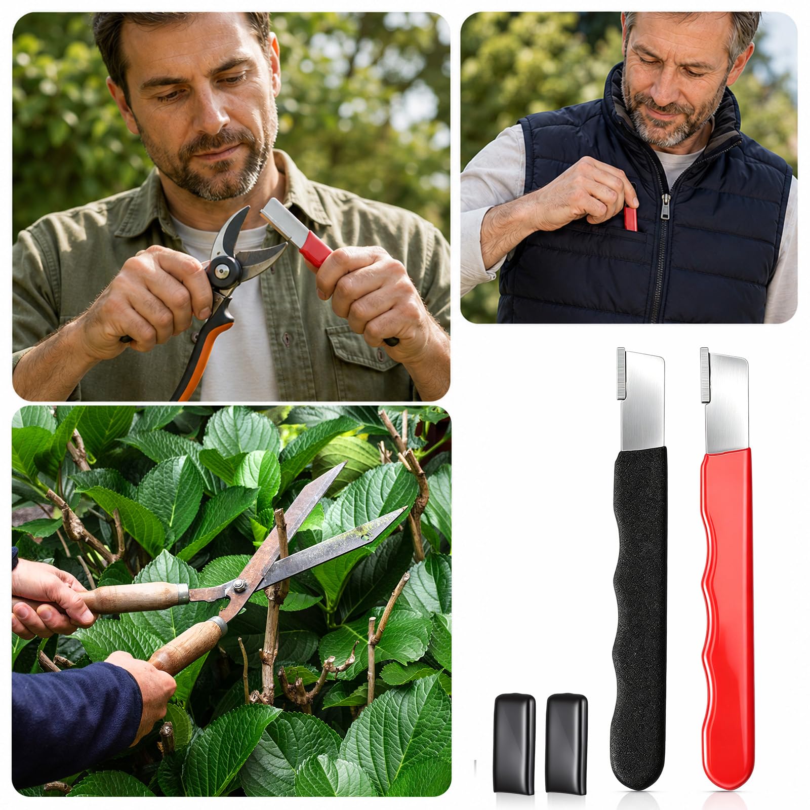 Pruner and pruning shears sharpener designed by Lnidpd