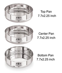 Top lid included for topmost steamer layer