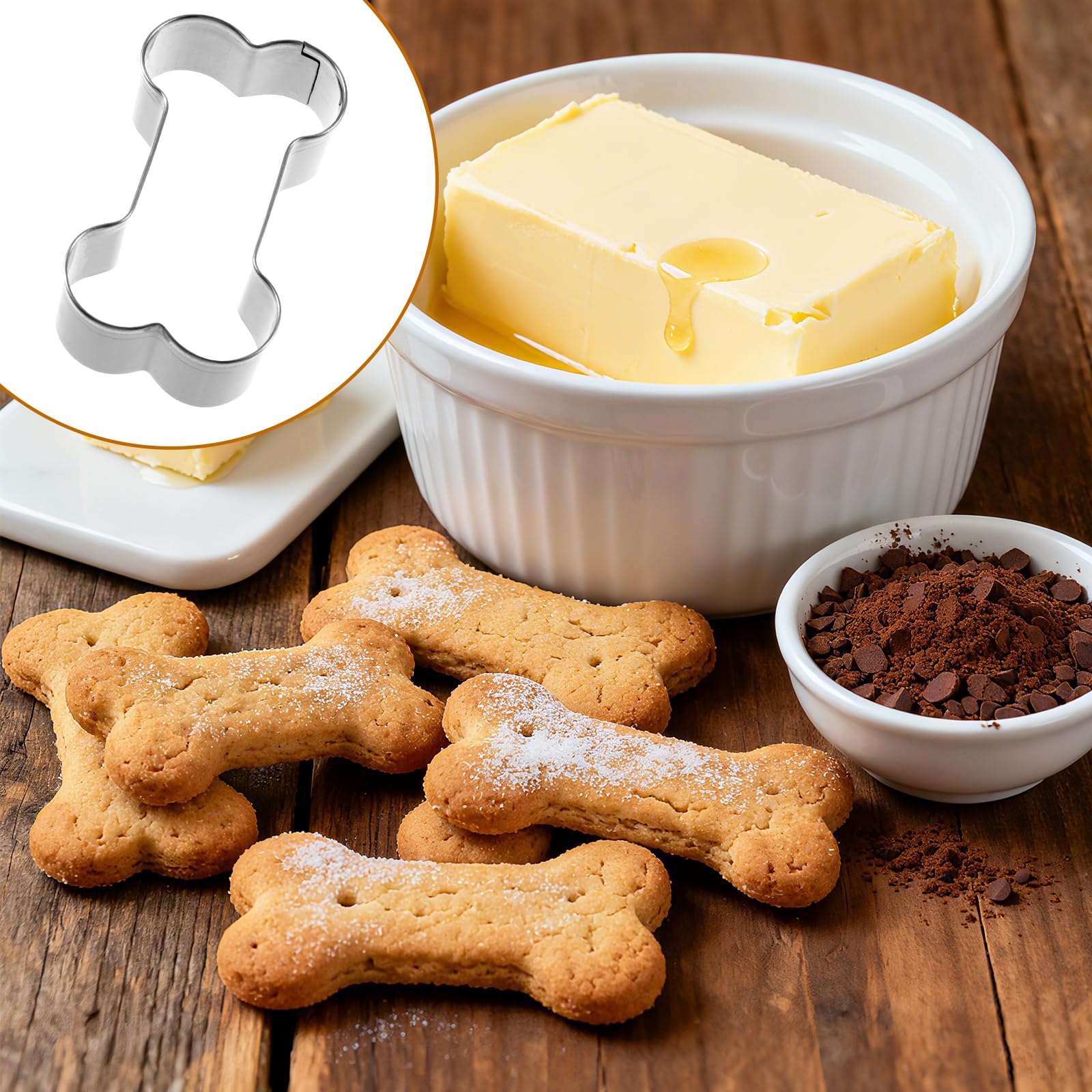 Bone cutter size 7x4 cm for cookies