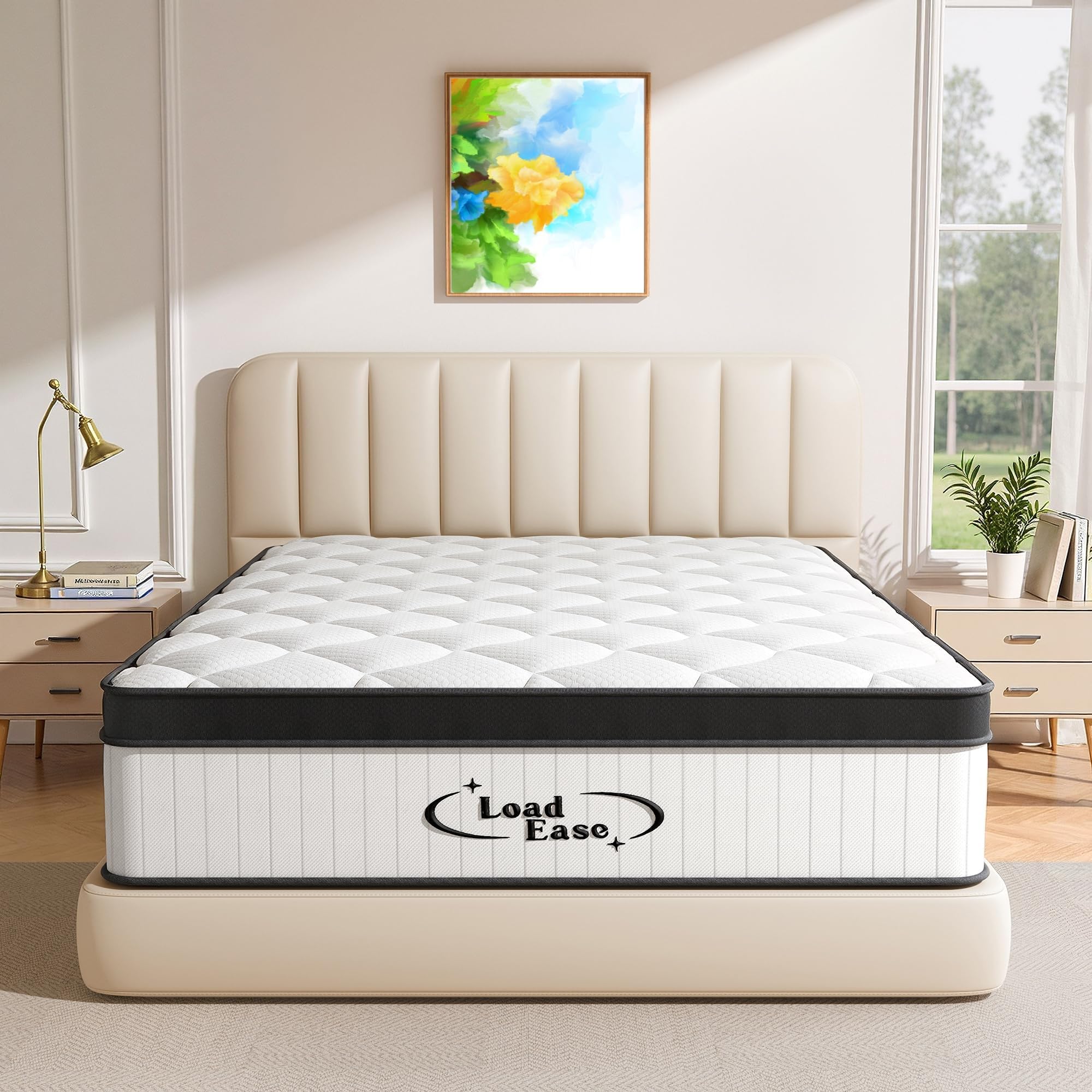 Maximum weight capacity of 500 lbs on LoadEase mattress