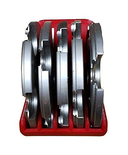 Compact shell plate holder measures 4.5 inches tall and 2.5 inches wide