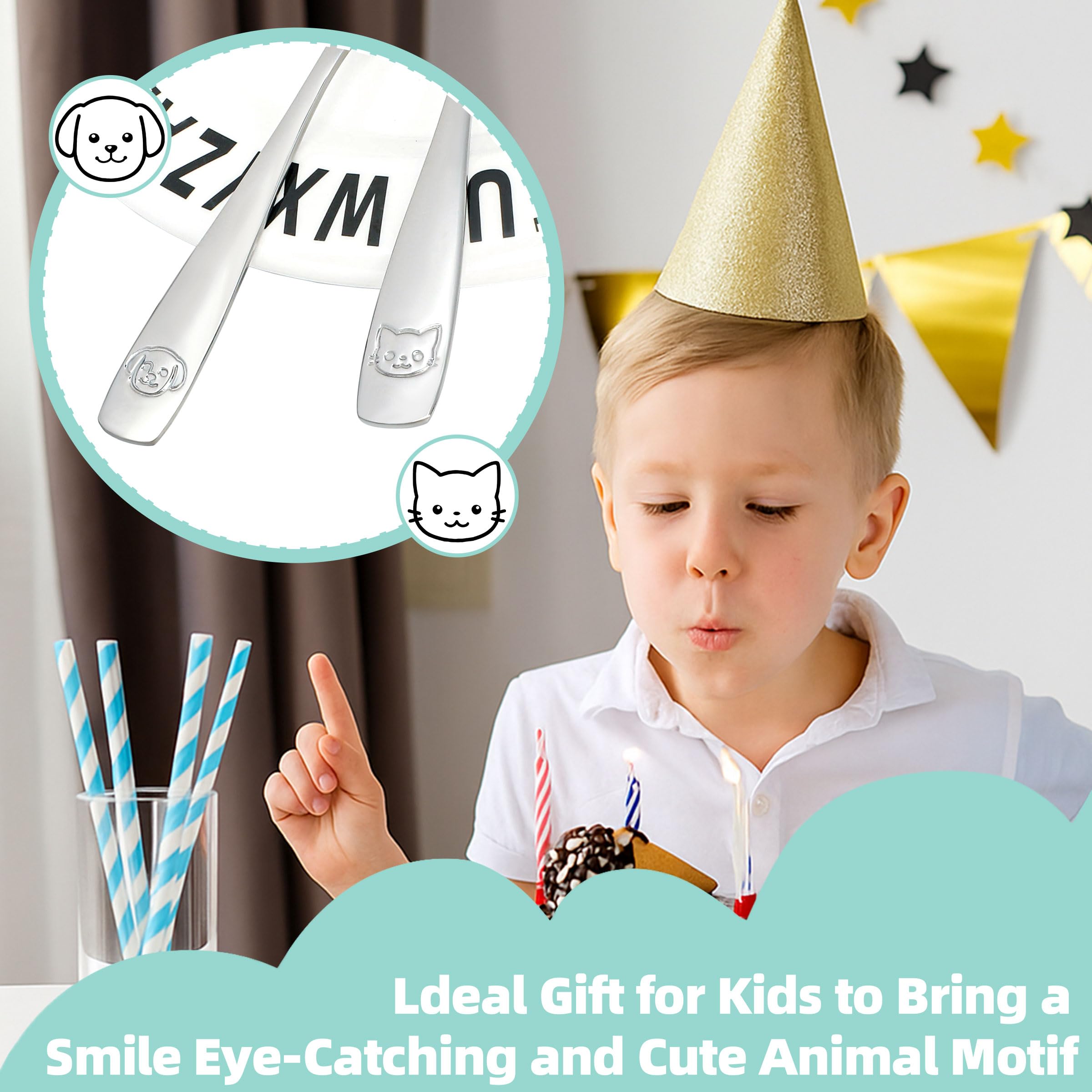 Cartoon themed gift packaging for LOCONHA utensils set