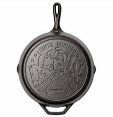 Lodge 12 inch cast iron skillet Dolly Parton Lights Camera Dolly design