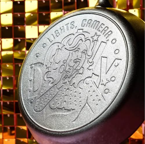 PFAS-free non-toxic Lodge cast iron skillet label