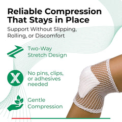 Size C tubular bandage 65.0 cm wide × 25 m long stretched