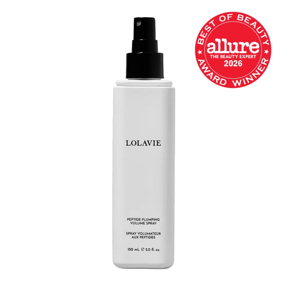 LolaVie peptide plumping volume spray product labeling 5 oz