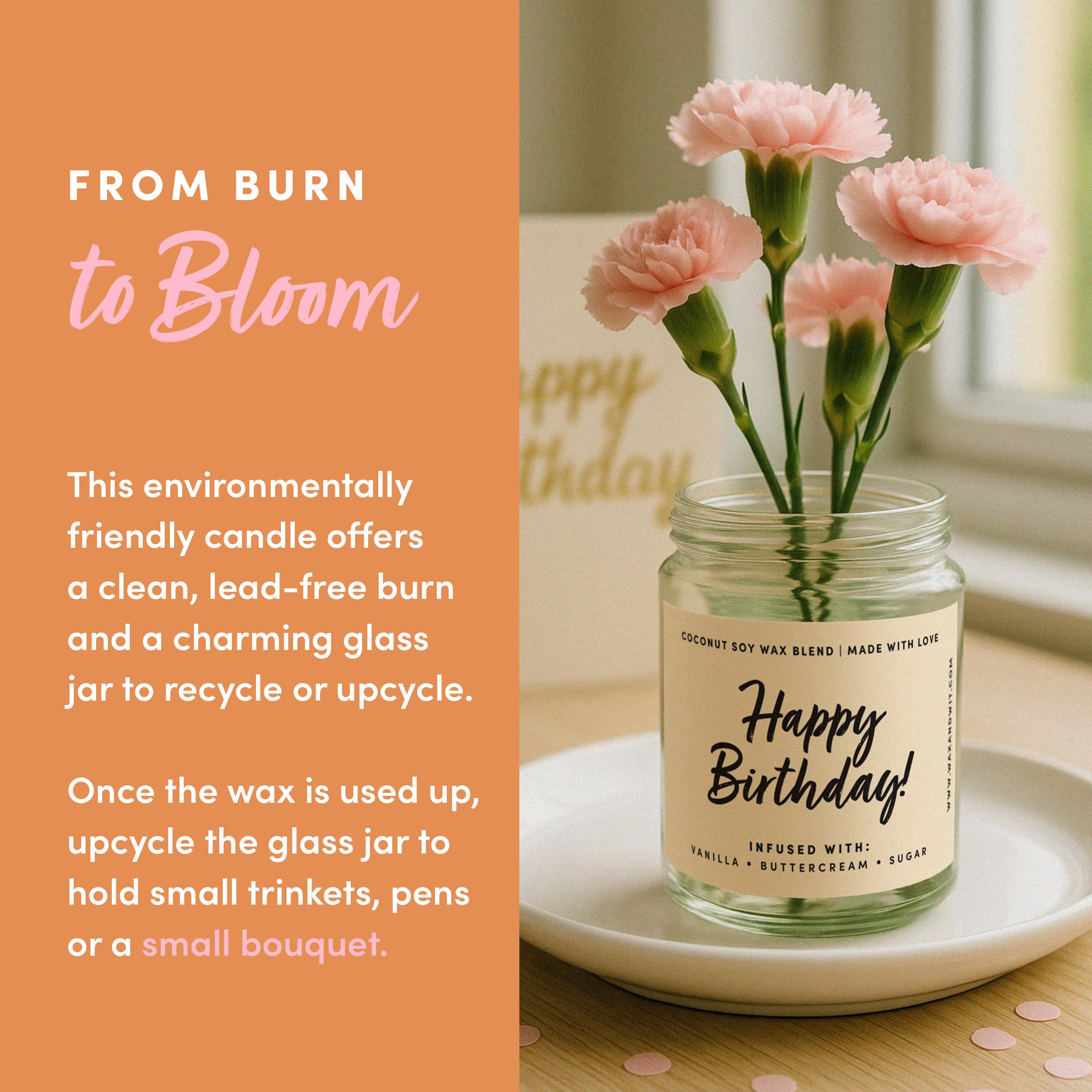 No paraffin no parabens clean burn candle