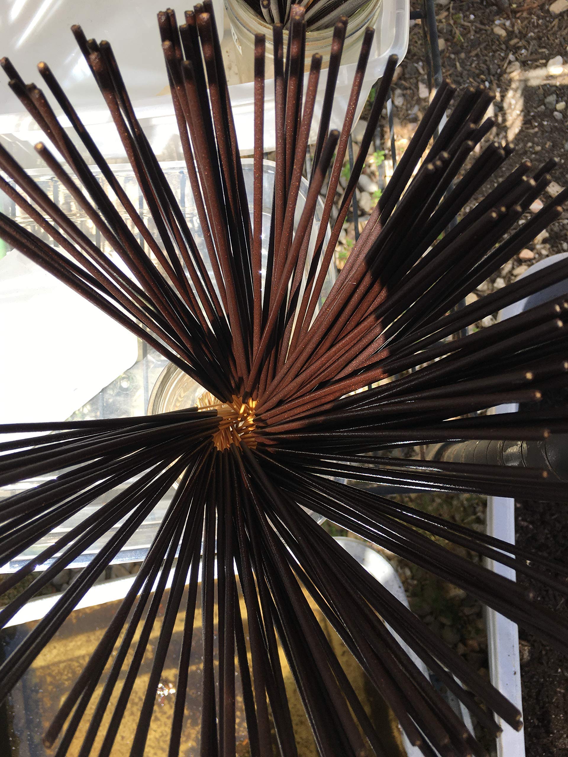 Incense sticks burn for 45 minutes