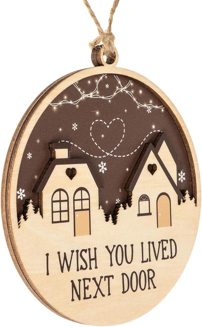 Long distance Christmas ornament 2025