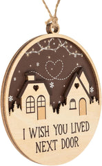 Long distance Christmas ornament 2025