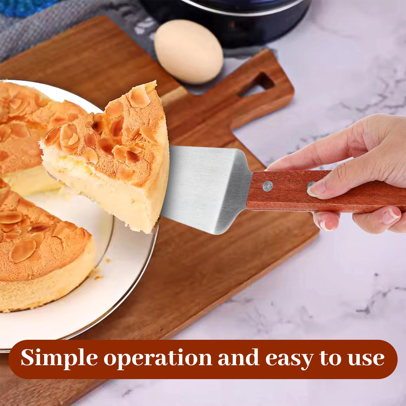 Dishwasher safe pie server bulk set for kitchen use
