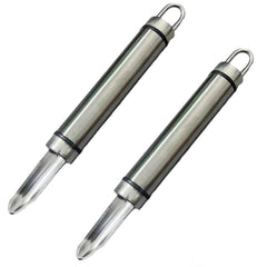 Longans Pears Corer two-piece stainless steel handheld set