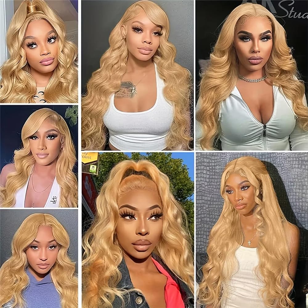 Loose deep wave blonde extensions in 12 to 34 inches