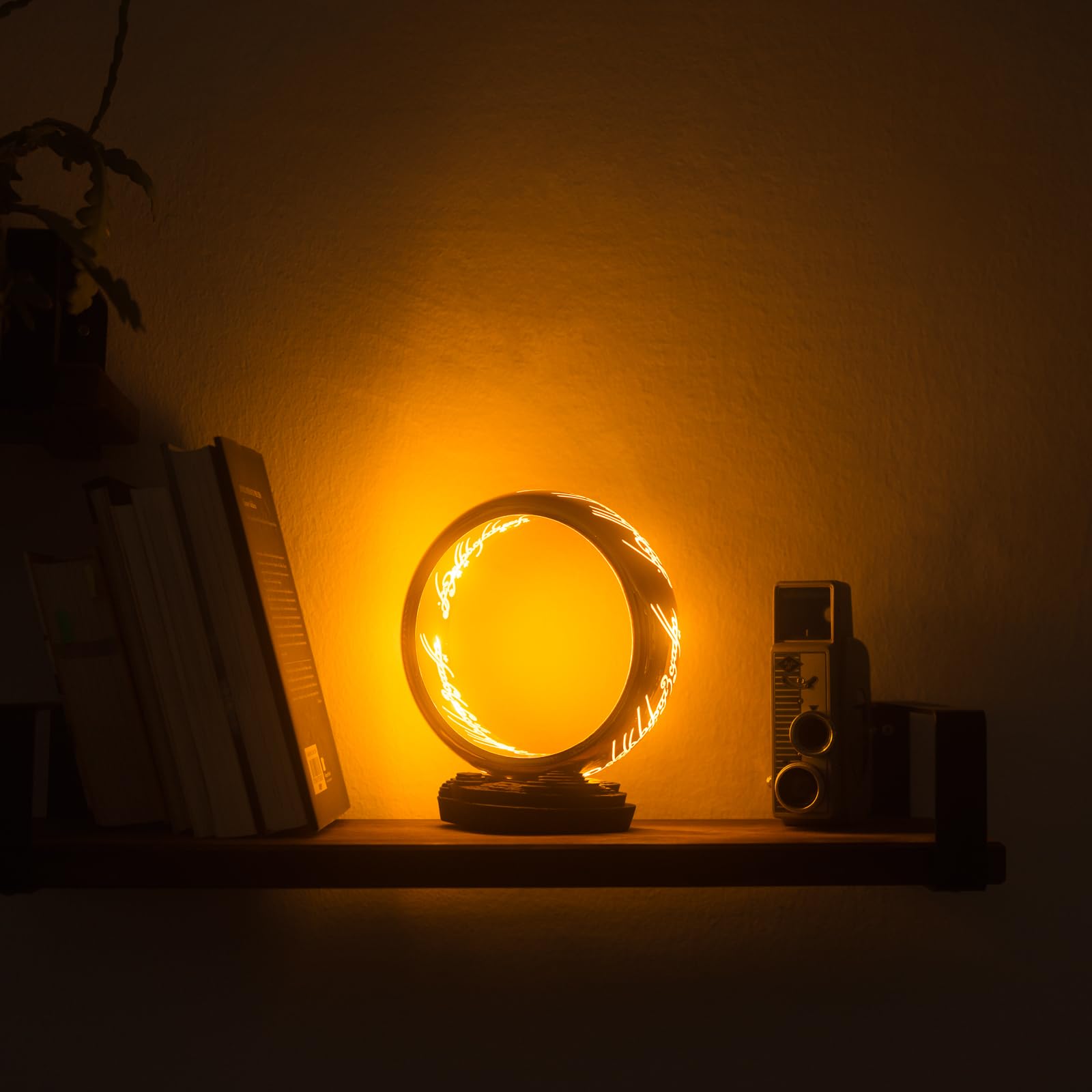 USB powered lamp for Lord of the Rings reading nook