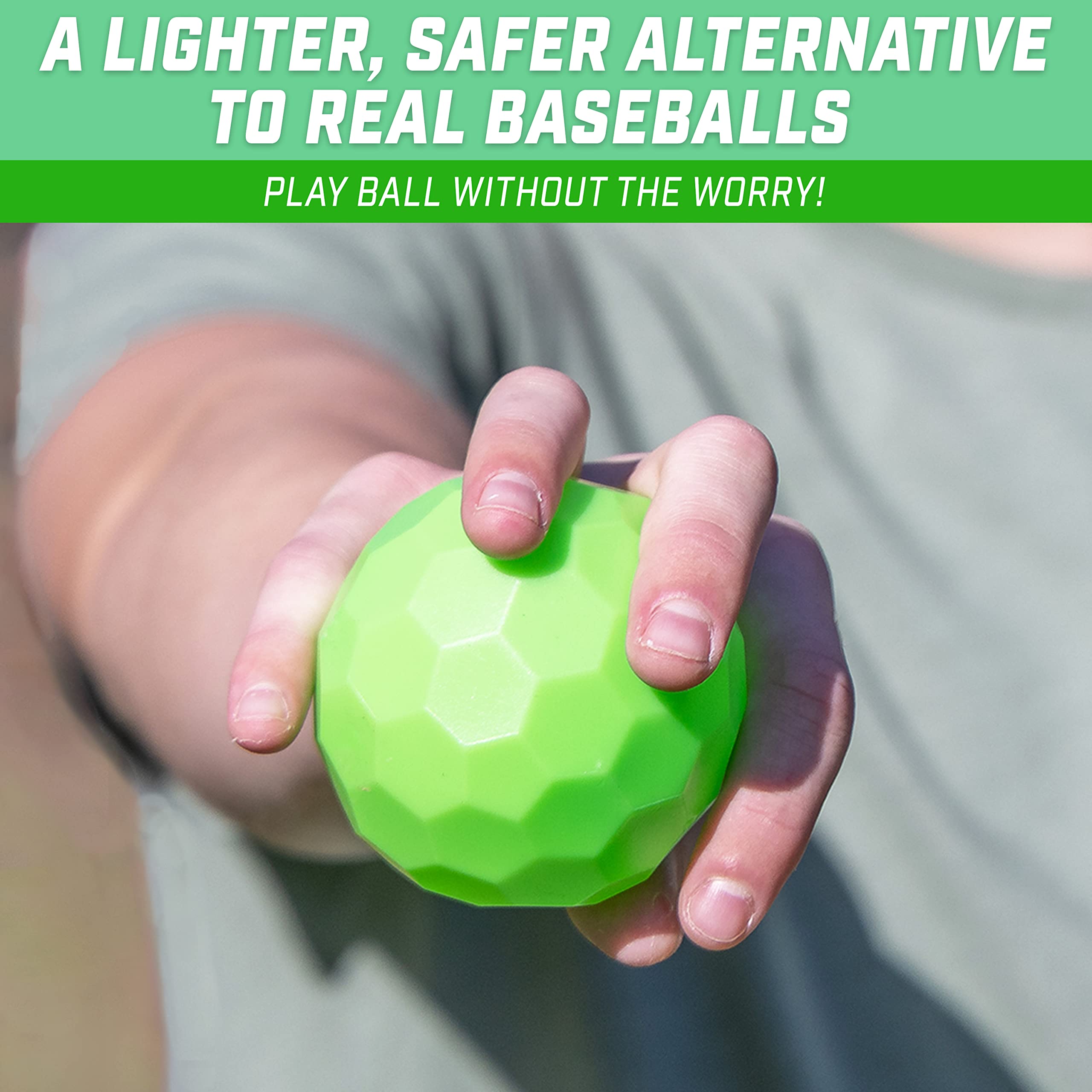 GoSports LotBall Baseballs for backyard or park play