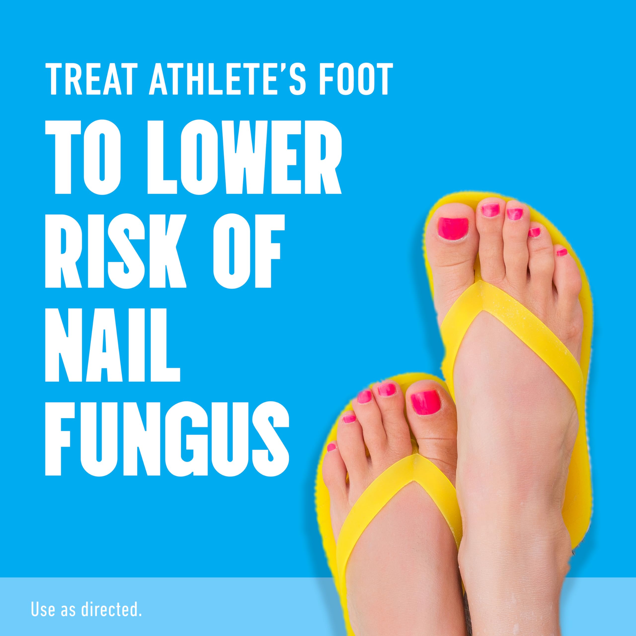 Foot spray relief for itching and cracking