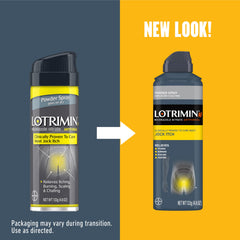 Lotrimin AF Jock Itch Powder Spray 4-6 oz can
