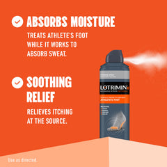 Packaging mentions jock itch and ringworm on Lotrimin AF