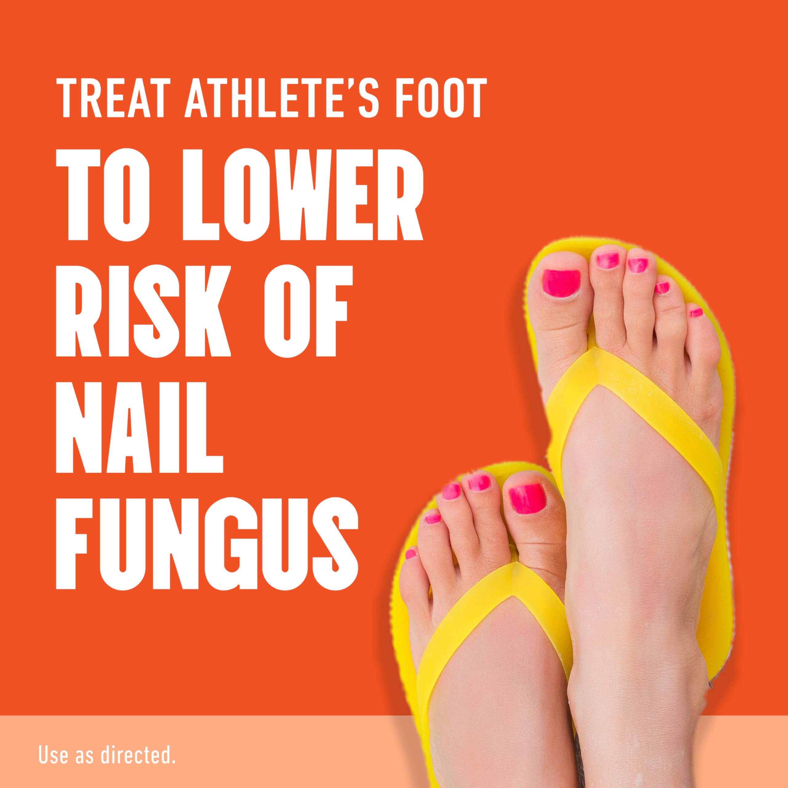 Relief for itching and cracking feet with Lotrimin AF