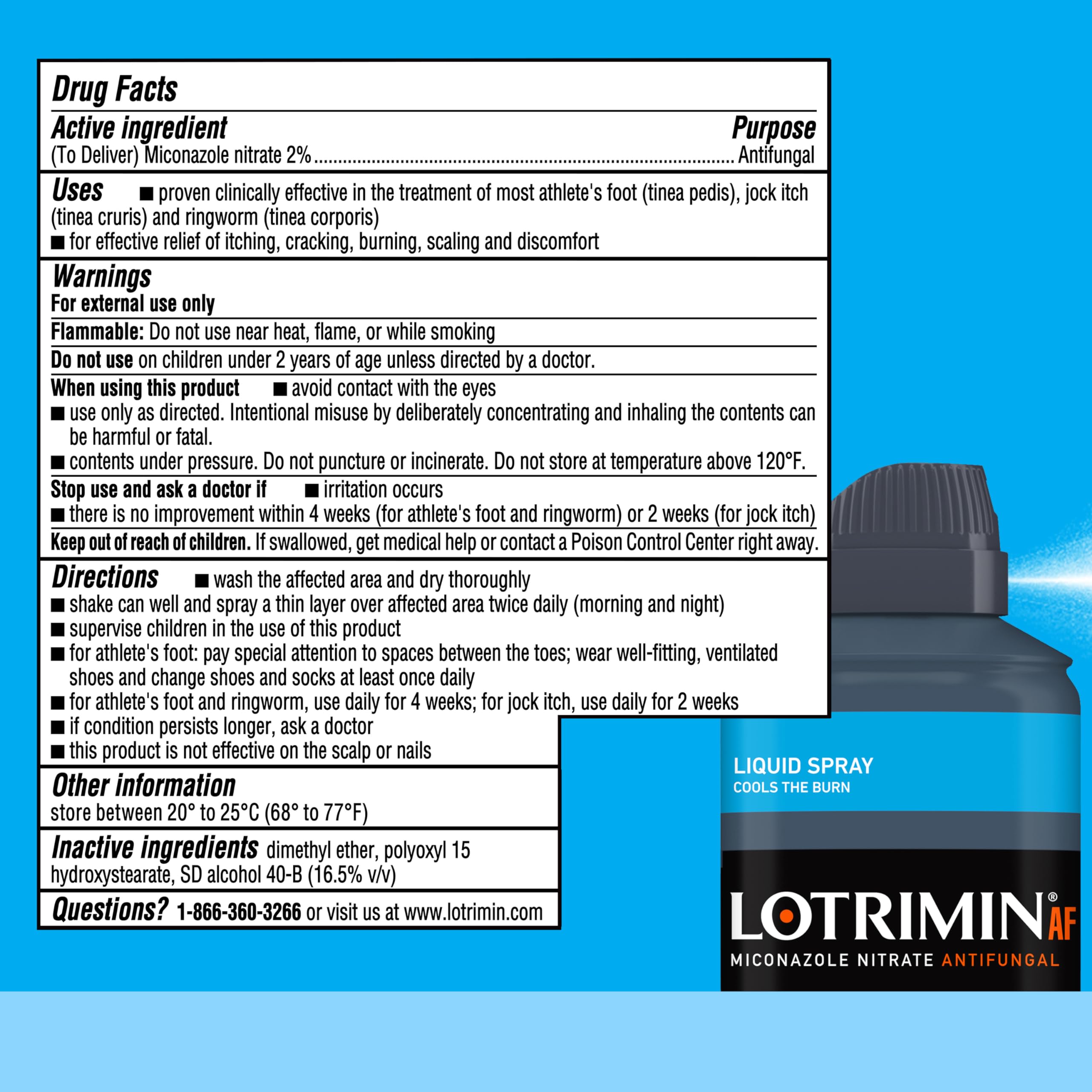 Athlete's foot treatment for feet