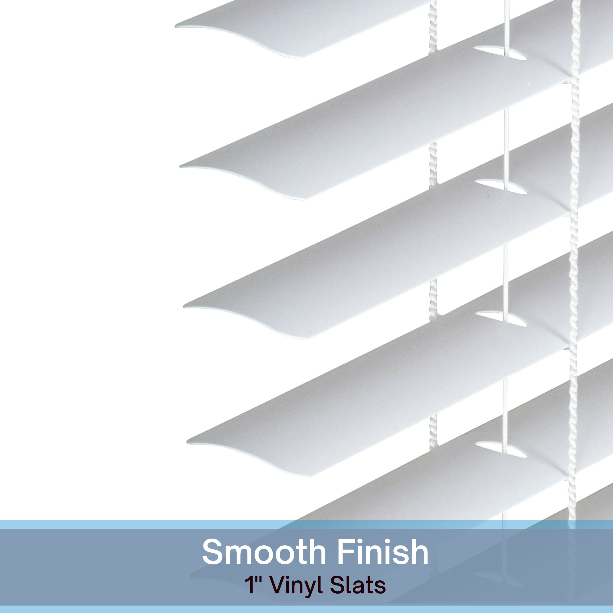 Inside or outside mounting compatible cordless blind