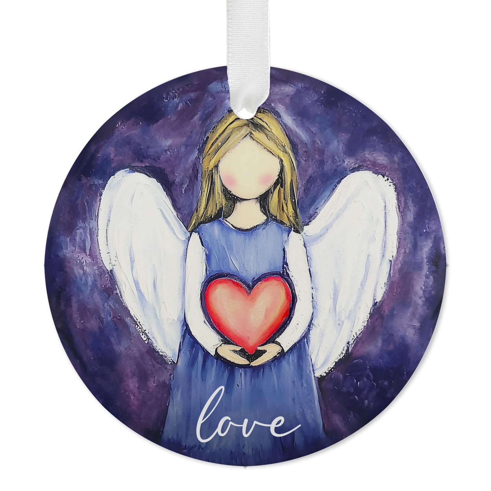 Love Angel Christmas Ornament angel design for holiday decor