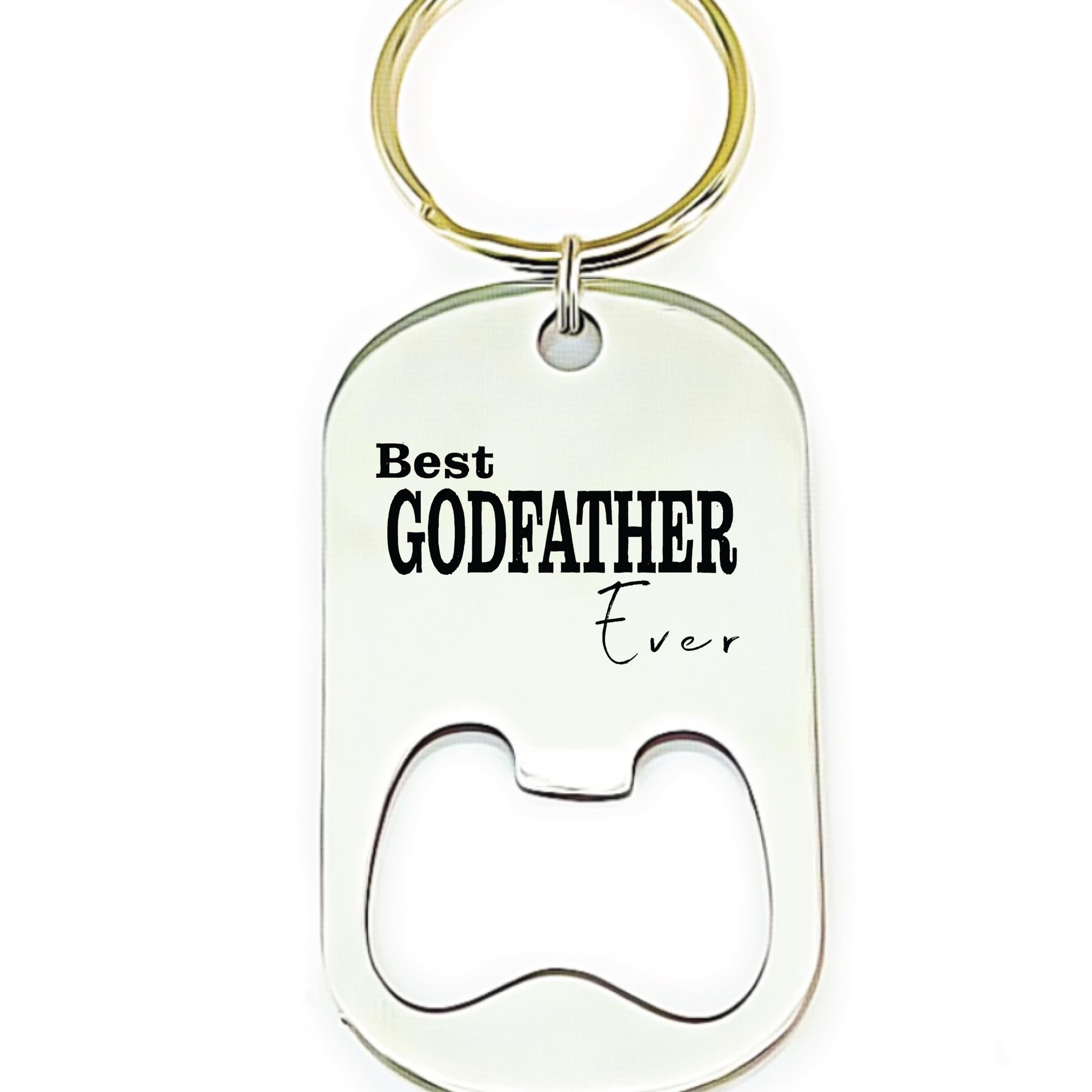 LOVE-BOTTLE Godfather stainless steel bottle opener close up