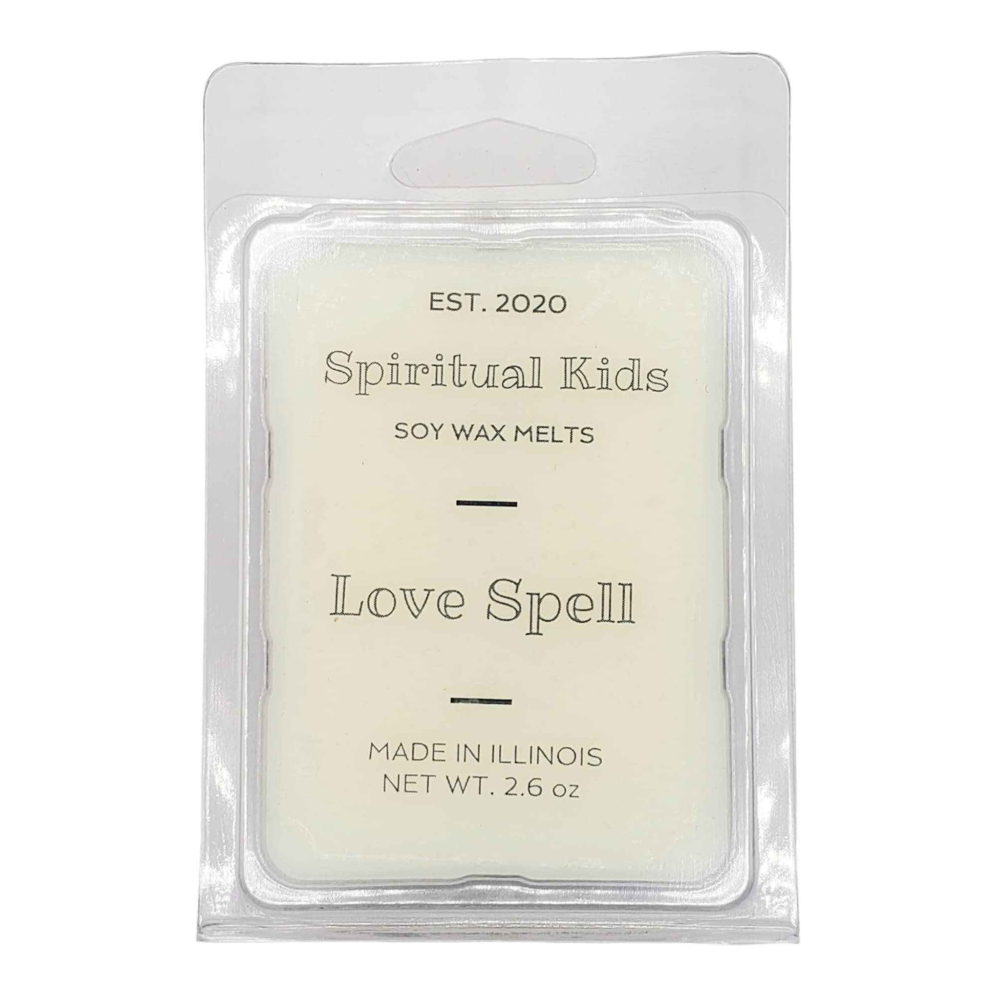 Love Spell wax melts six 1-inch cubes in a 1 pack
