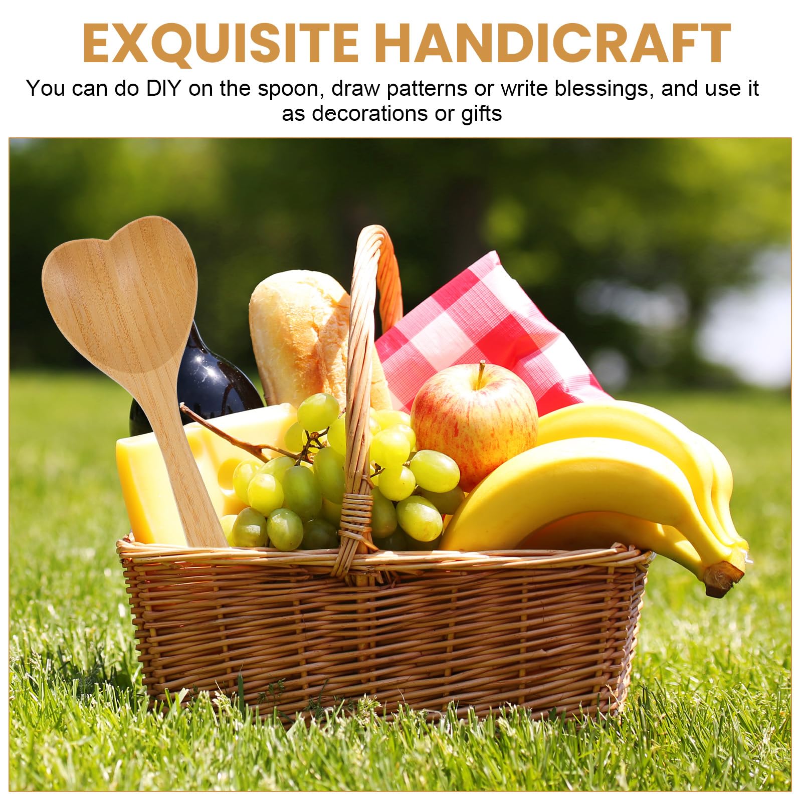Wooden spoon gift for occasions and kitchen use