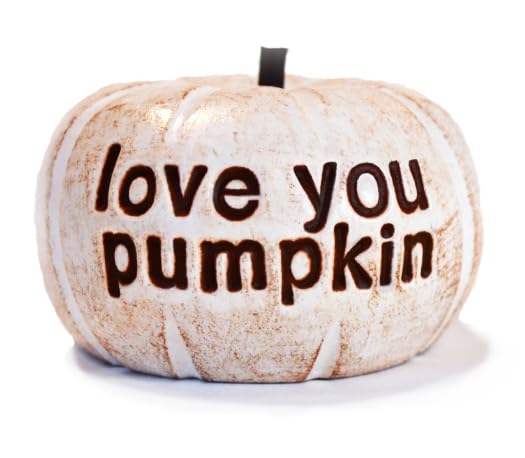 Love You Pumpkin handmade keepsake gift for daughter