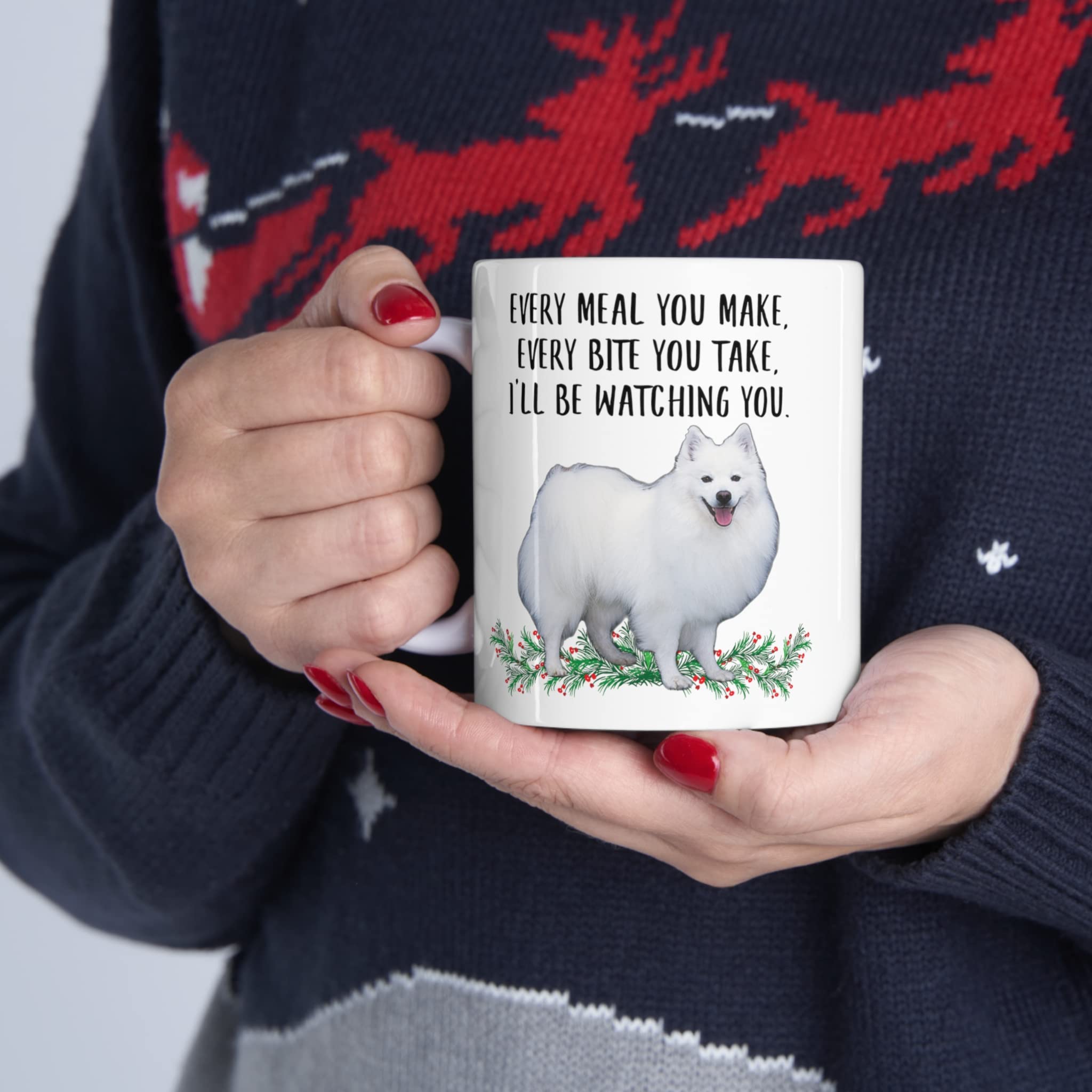 Lovesout double sided print mug featuring dog