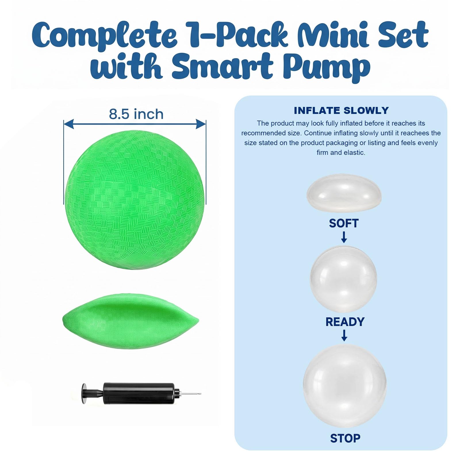 LovesTown 8.5 inch ball with pump