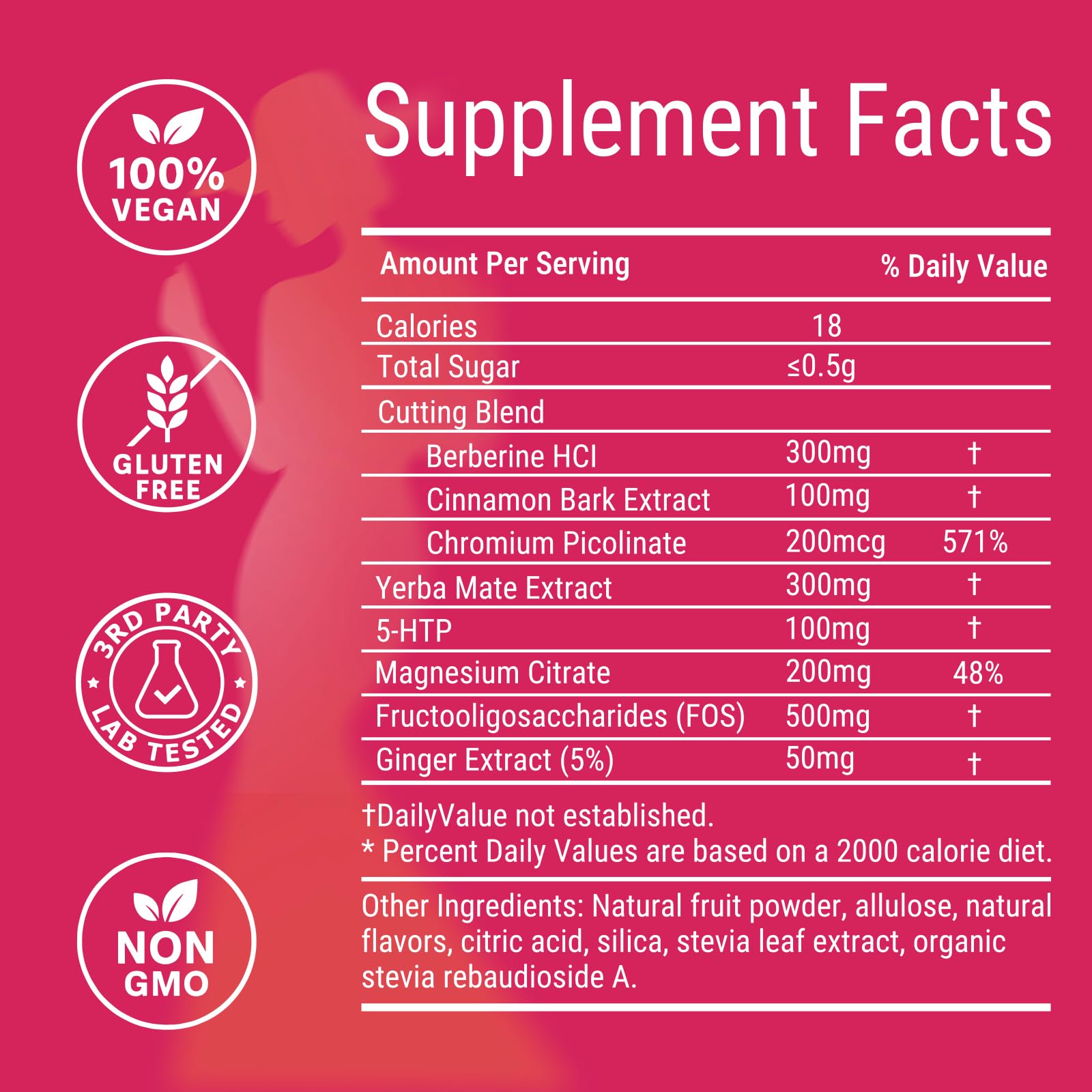 Low sugar Strawberry flavor powder for beverages