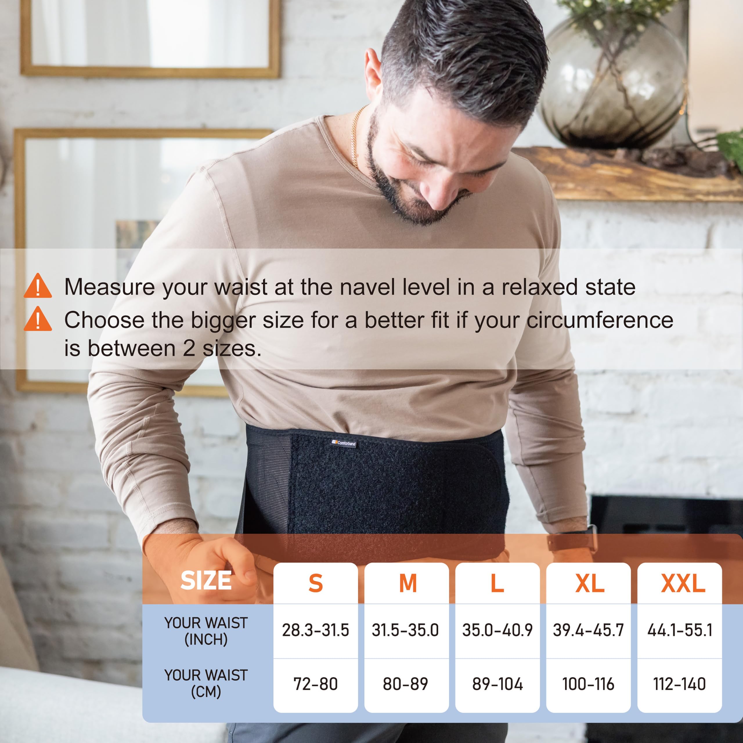 Lightweight back brace designed for daily activities