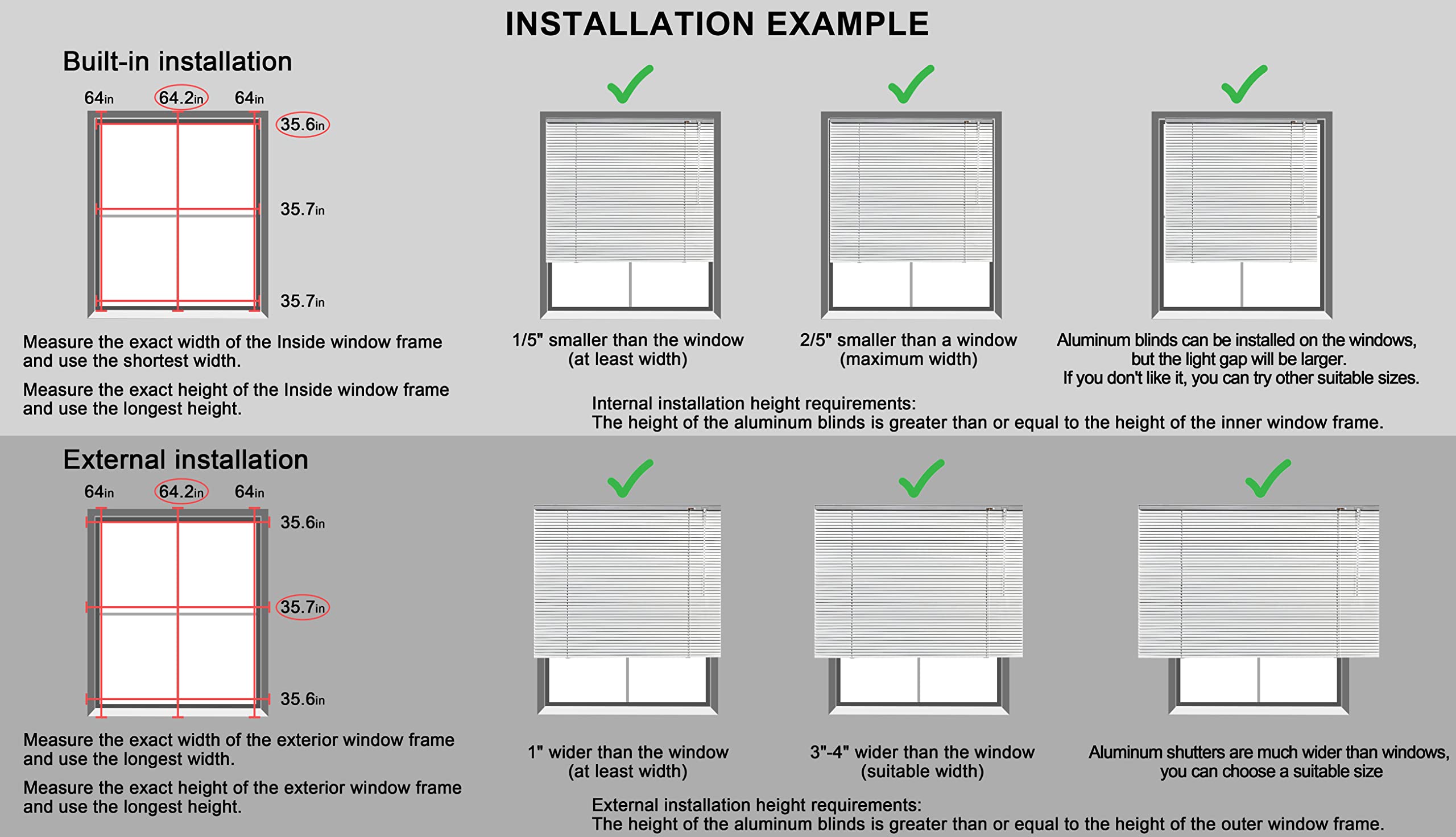 Mounting brackets support multiple installation directions