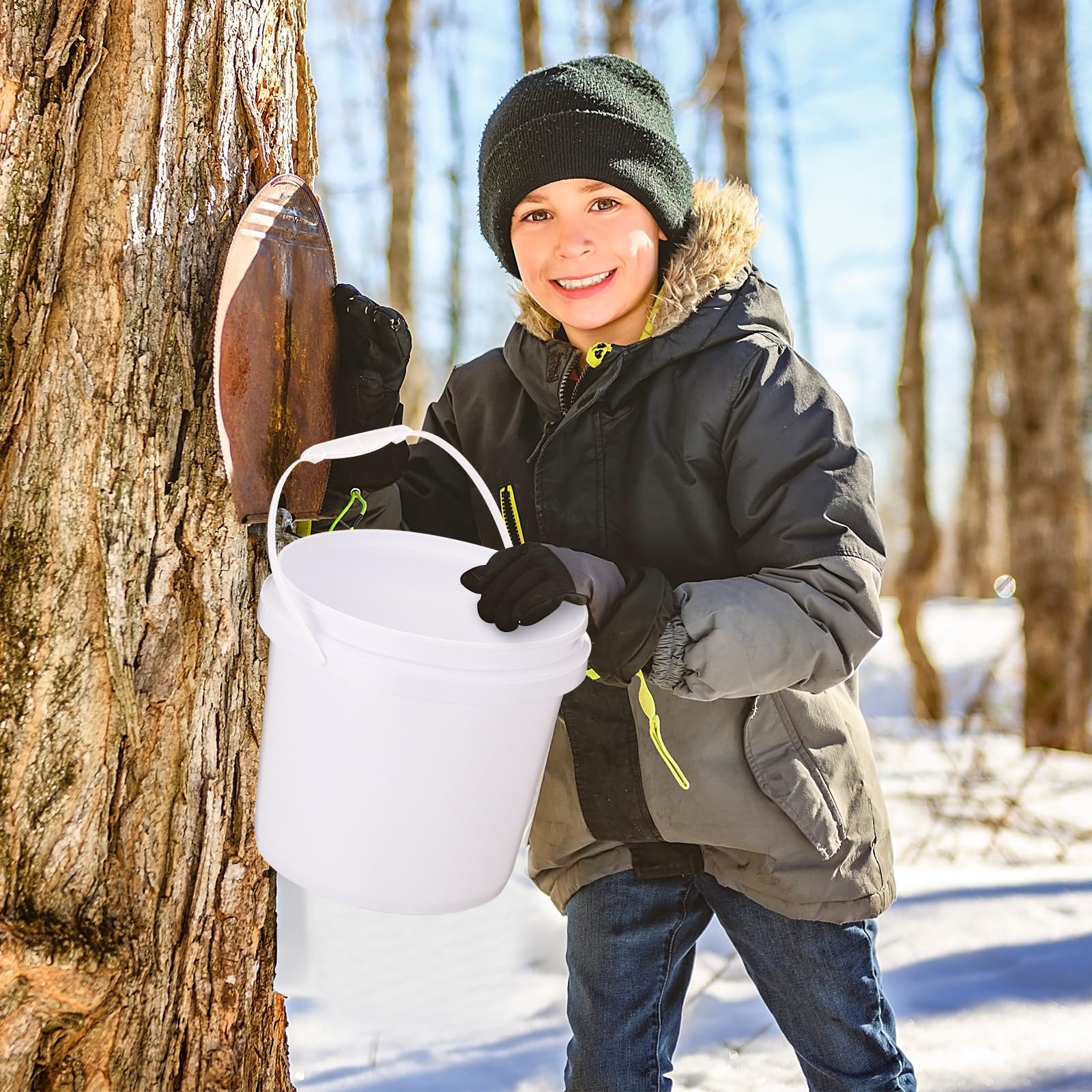 All-in-one LOYIM maple syrup tapping kit contents