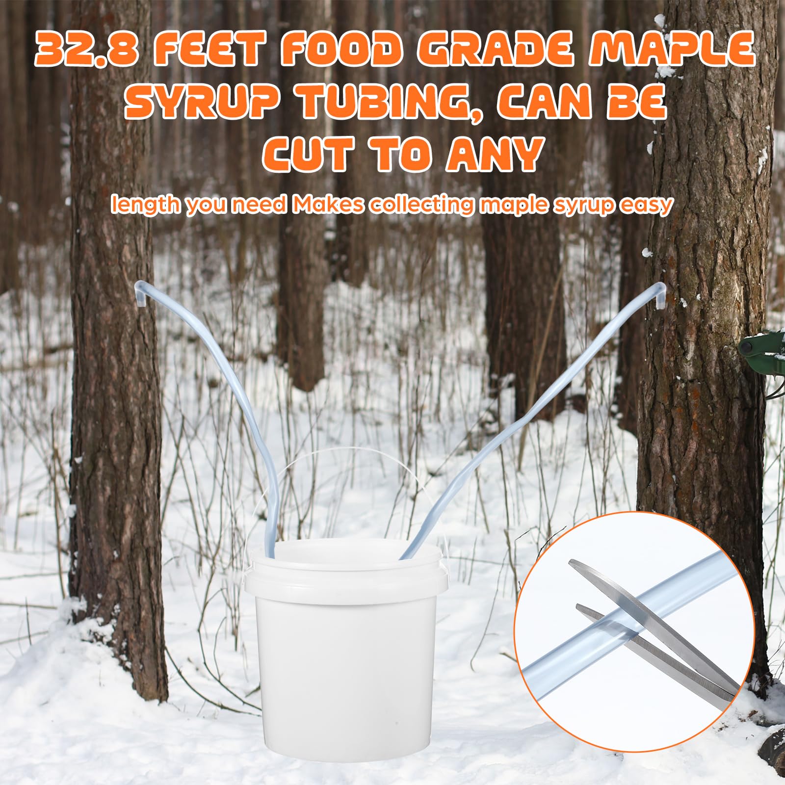 169 oz capacity maple syrup buckets in LOYIM kit