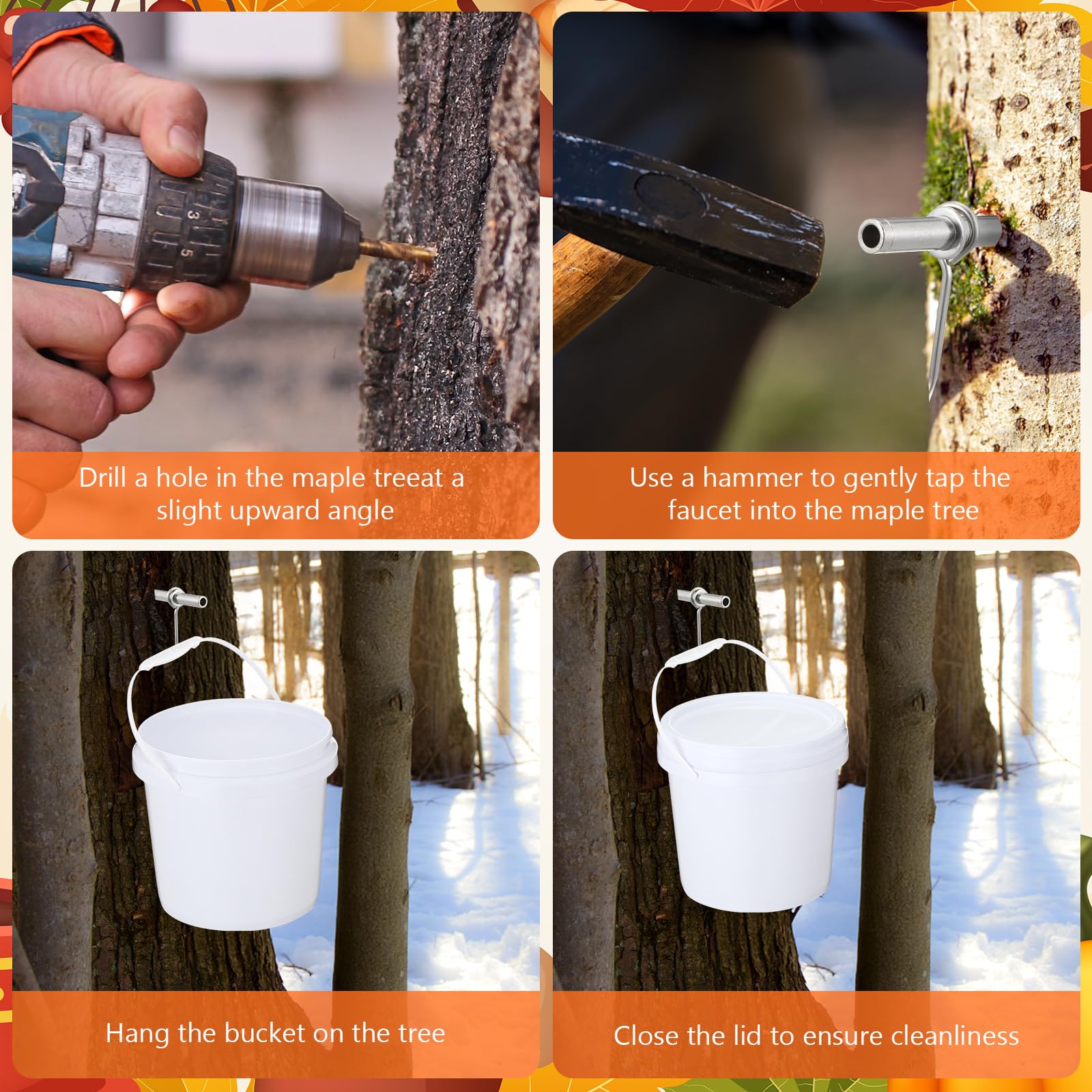 32.8 ft maple syrup tubing in LOYIM kit