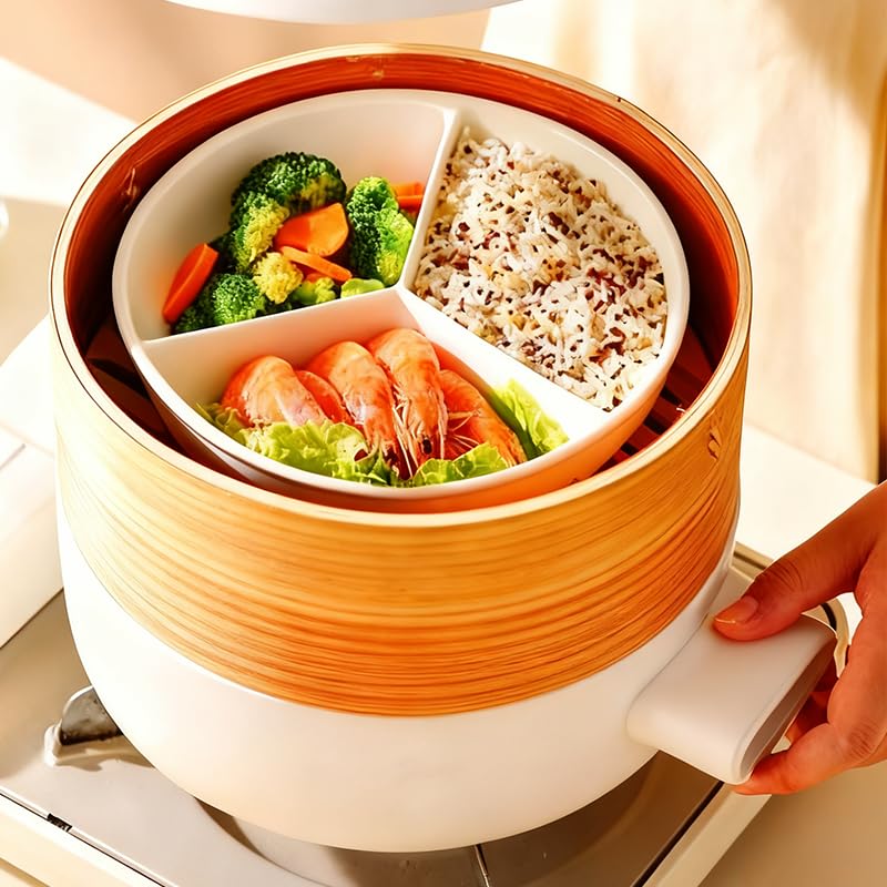 Dishwasher safe Loymokinar divided plate