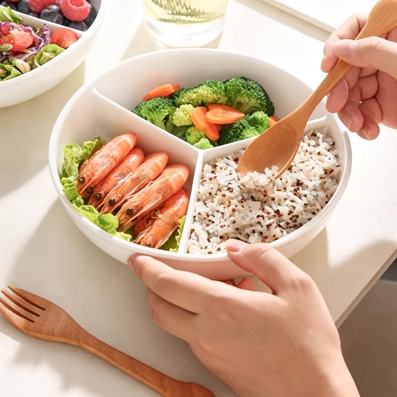 Loymokinar plate for salad portions and proteins