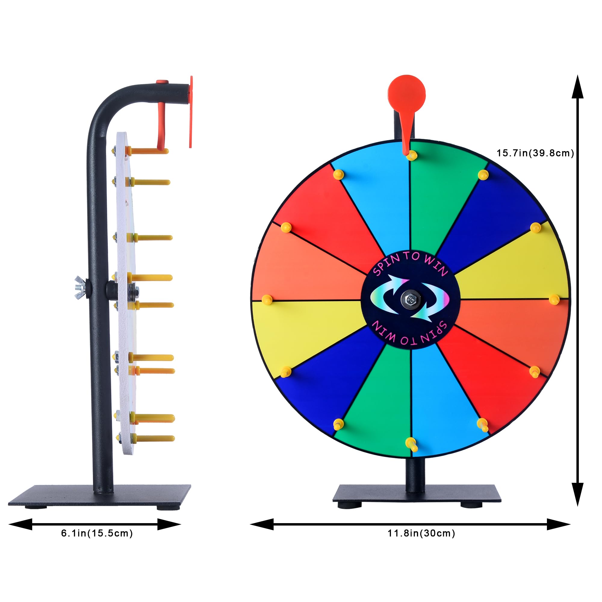 LRMBKM prize wheel writable surface with eraser